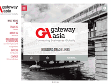 Tablet Screenshot of gatewayasia.co.uk